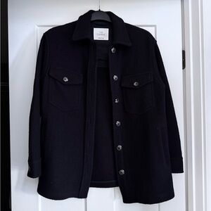 Aritzia Ganna Jacket – Black (Hip Length)